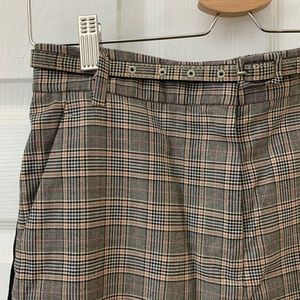 rag & bone cropped plaid pants